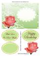 Rose & Swirls Various Occasions Topper 2