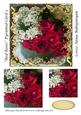 Red Roses Pyramid Card 3