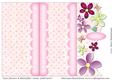 Cute Flowers & Butterflies Letter Fold Card 2