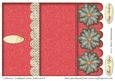 3 Flowers Scalloped Letter Fold Card 6