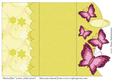 Butterflies Letter Fold Card 6
