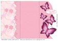 Butterflies Letter Fold Card 10