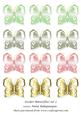 Sticker Butterflies Set 2