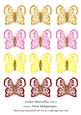 Sticker Butterflies Set 5