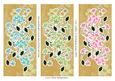 Large Floral Bookmarks or Toppers Set 3