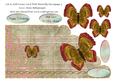 Cut & Fold Corner Card with Butterfly Decoupage 4