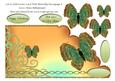 Cut & Fold Corner Card with Butterfly Decoupage 8