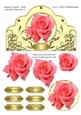 Shaped Topper with Step-by-step Rose 3