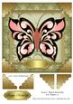 Grace Black Butterfly 8x8 Topper 4