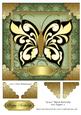 Grace Black Butterfly 8x8 Topper 5