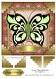 Grace Black Butterfly 8x8 Topper 9