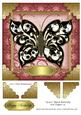 Grace Black Butterfly 8x8 Topper 19