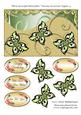 Three Graceful Butterflies Various Occasions Topper 4