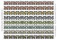 Graceful Butterflies Digital Ribbons Set 5