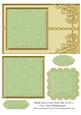 Blank Card Front with Side Swirls 2