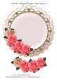 Blank Scalloped Topper with Roses 2