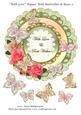 With Love Topper with Butterflies & Roses 2