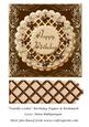 Vanilla Cookie Birthday Topper & Bookmark