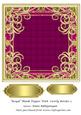 Royal Blank Topper with Swirly Border 3