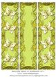 Butterfly Panels or Bookmarks Set 2