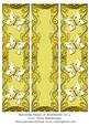 Butterfly Panels or Bookmarks Set 4