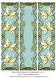 Butterfly Panels or Bookmarks Set 5