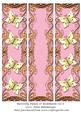 Butterfly Panels or Bookmarks Set 8