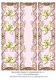 Butterfly Panels or Bookmarks Set 11