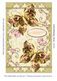 Two Butterflies & Flowers Various Occasions Card Front 8