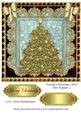 Swirly Christmas Tree 8x8 Topper 3