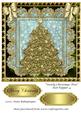Swirly Christmas Tree 8x8 Topper 4