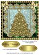 Swirly Christmas Tree 8x8 Topper 5