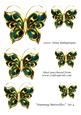 Stunning Butterflies Set 4