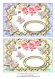 Roses & Butterflies 2 Card Fronts Set 2