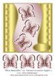 Three Butterflies 7x7 Various Occasions Topper 3