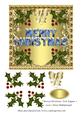 Merry Christmas 6x6 Topper 2