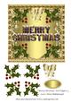 Merry Christmas 6x6 Topper 4