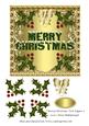 Merry Christmas 6x6 Topper 5