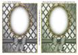 Two Blank Cards with Scalloped Frame & Bow 5