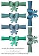 Metallic Bow Ribbons Embellishments 3