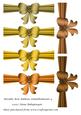 Metallic Bow Ribbons Embellishments 4