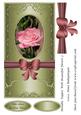Metallic Topper with Beautiful Flower 3