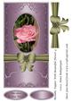 Metallic Topper with Beautiful Flower 4