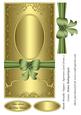 Blank Metallic Topper/ Aperture Card Front 3