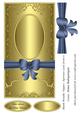 Blank Metallic Topper/ Aperture Card Front 6