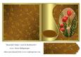 Beautiful Tulips Card & Bookmark 6
