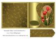 Beautiful Tulips Card & Bookmark 10