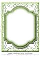 Elegant Blank Card Front with Frame 5