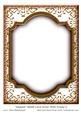 Elegant Blank Card Front with Frame 6