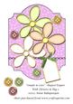 Simple & Cute Shaped Topper with Flowers & Tag 2